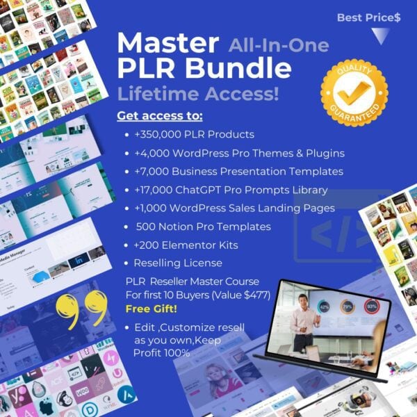 Master PLR Bundle