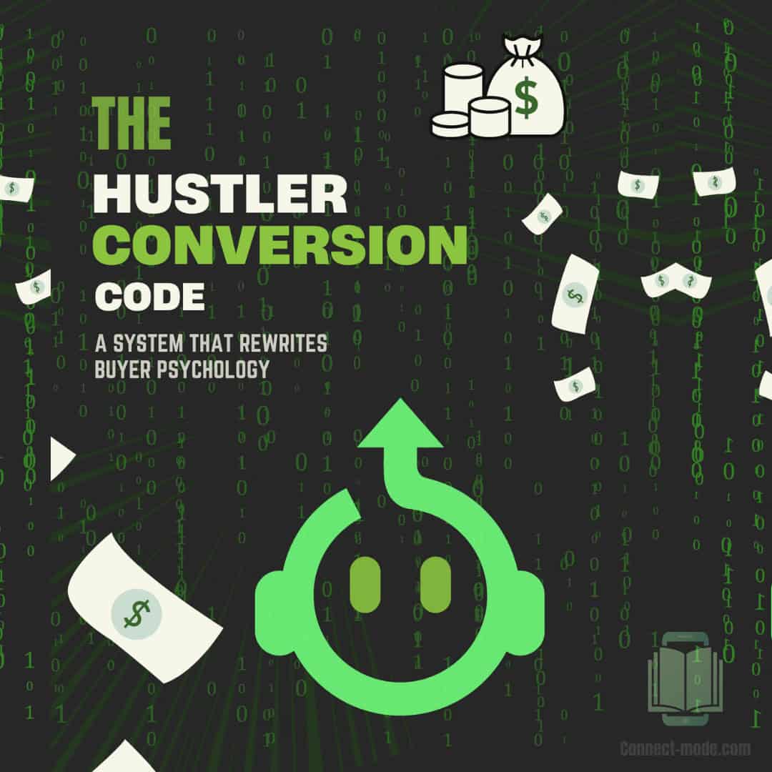 Cover image for The Hustler Conversion Code ebook — a system that rewrites buyer psychology with trust-driven automation.